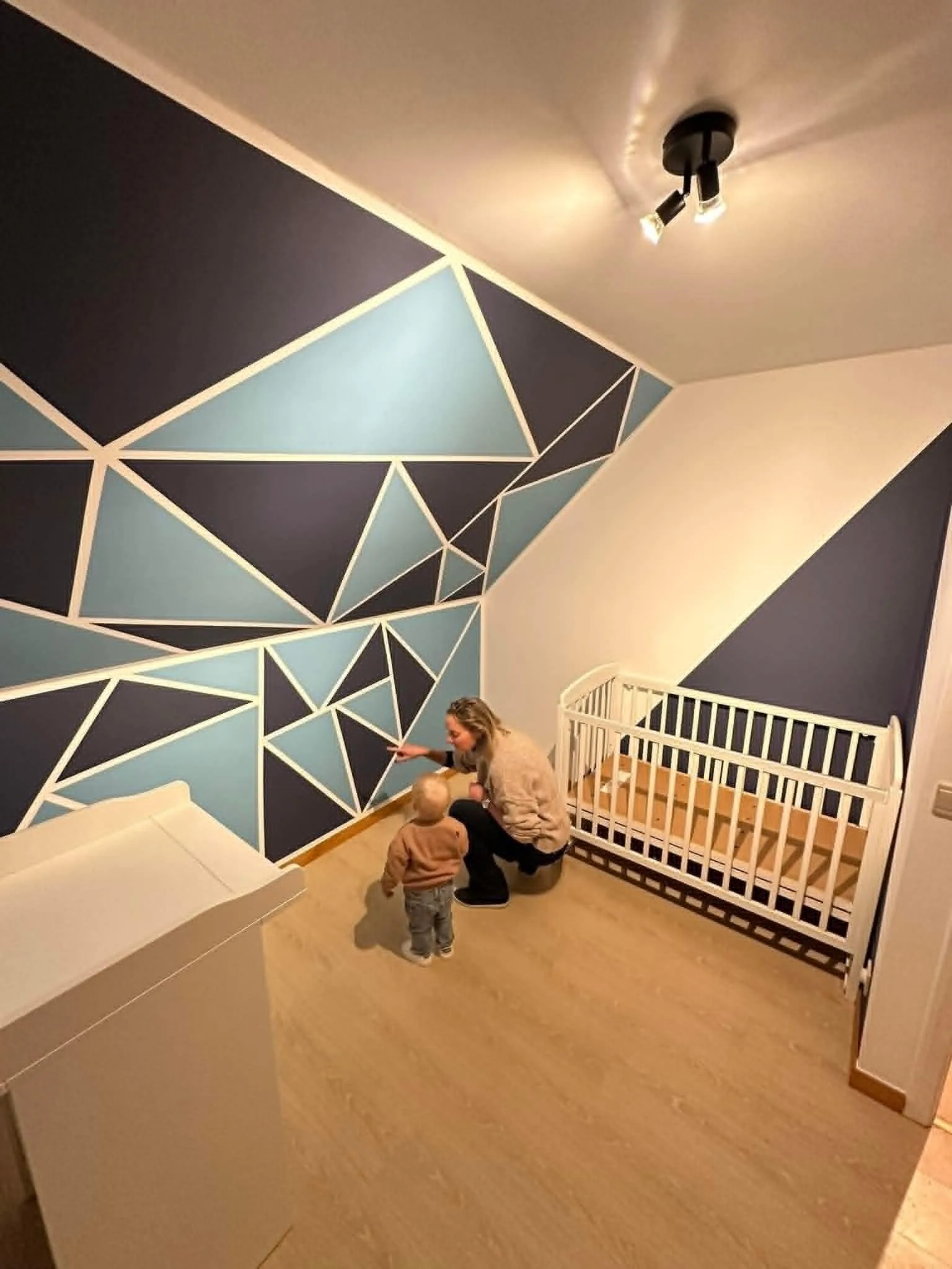 Chambre bébé graphique Wavre — Sylico